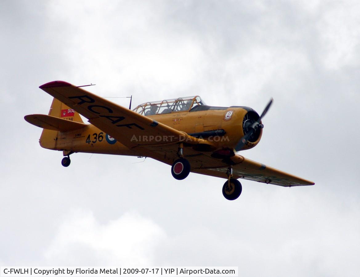 C-FWLH, Canadian Car & Foundry T-6 Harvard Mk.4 C/N CCF4-227, Harvard MK IV