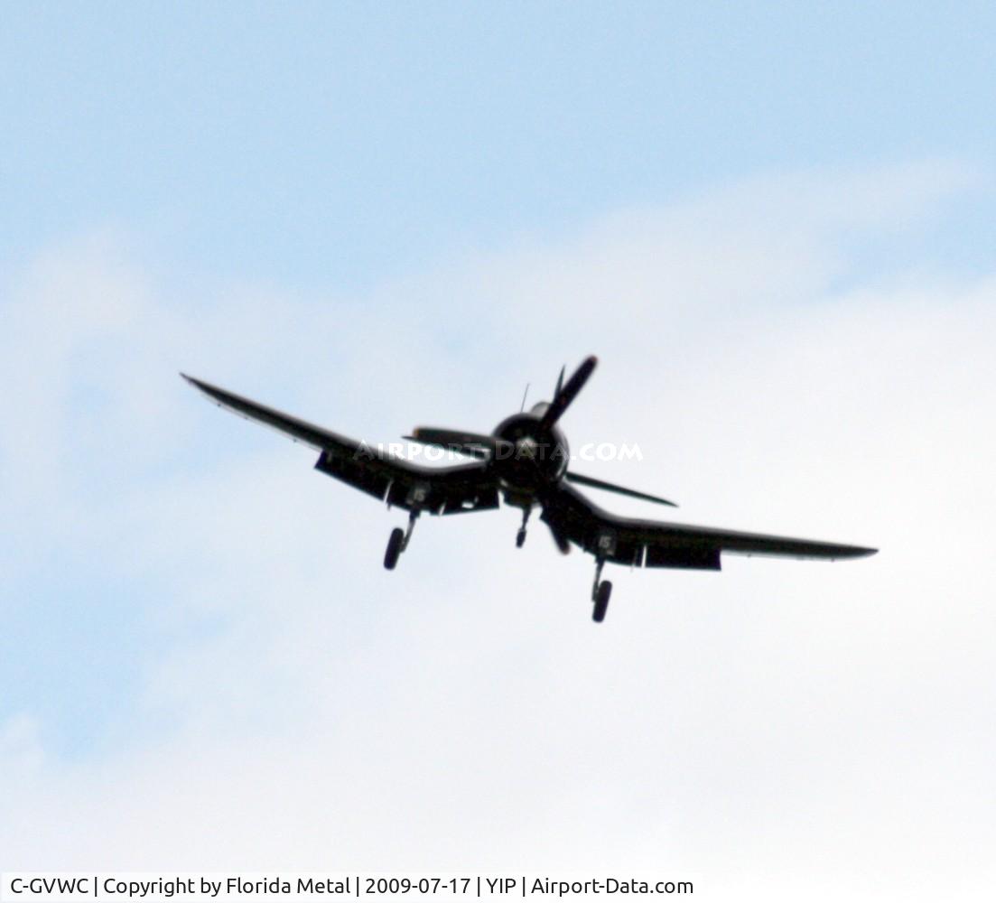 C-GVWC, 1945 Goodyear FG-1D Corsair C/N 3367, FG-1D Corsair