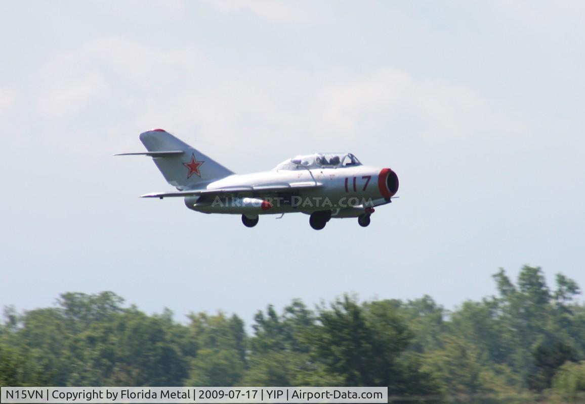 N15VN, 1954 PZL-Mielec SBLim-2M (MiG-15UTI) C/N 1A10017, Mig-15