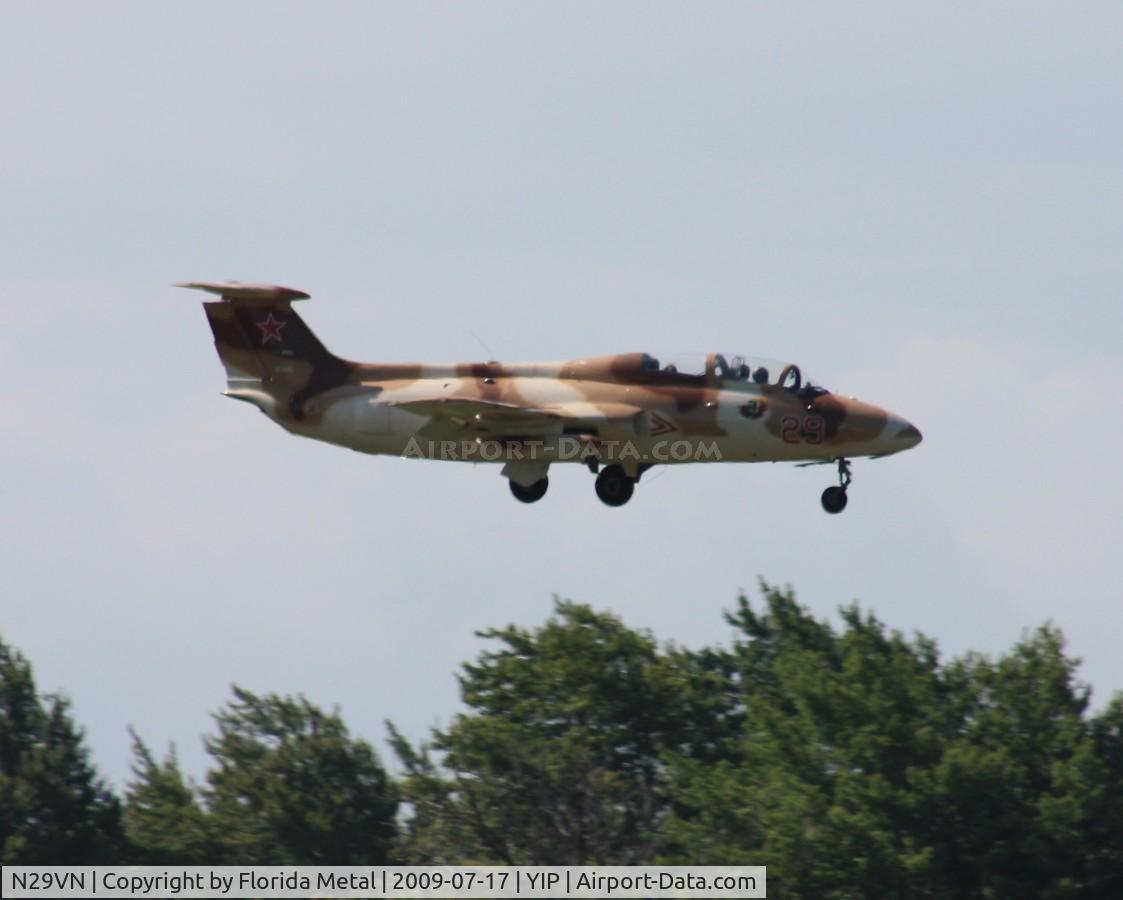 N29VN, 1972 Aero L-29 Delfin C/N 294878, L-29 Delfin