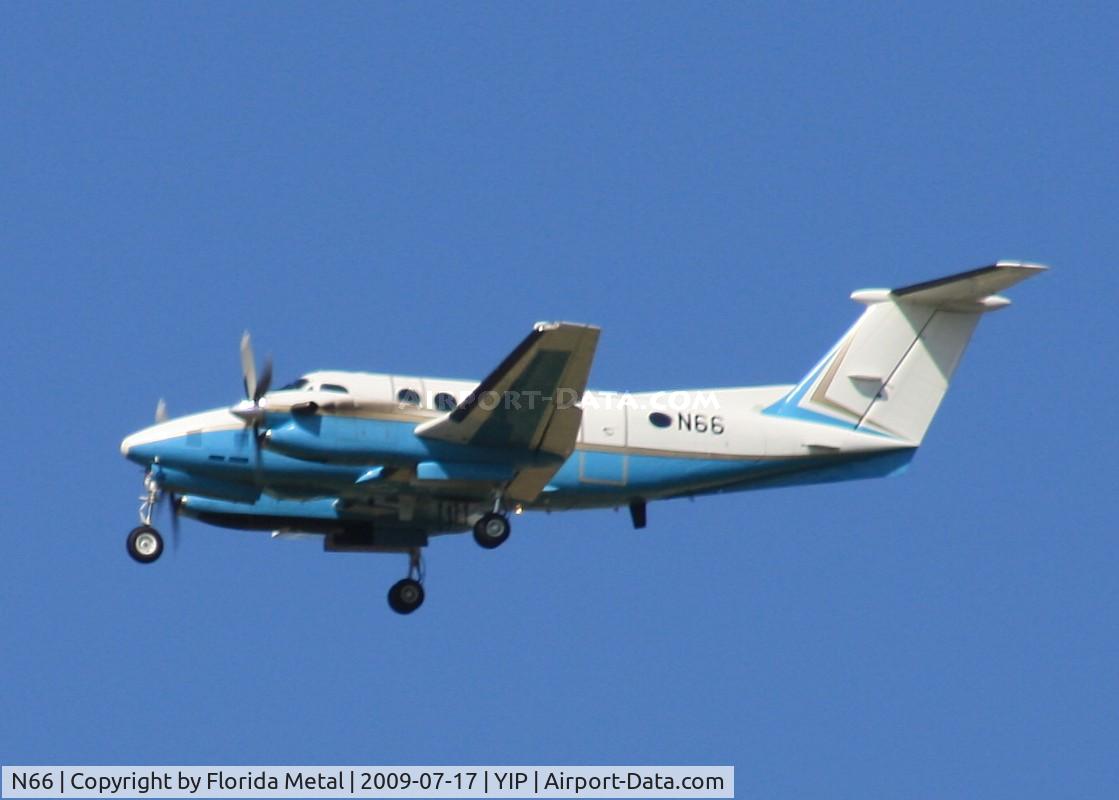 N66, 1987 Beech 300 C/N FF-1, FAA Beech King Air
