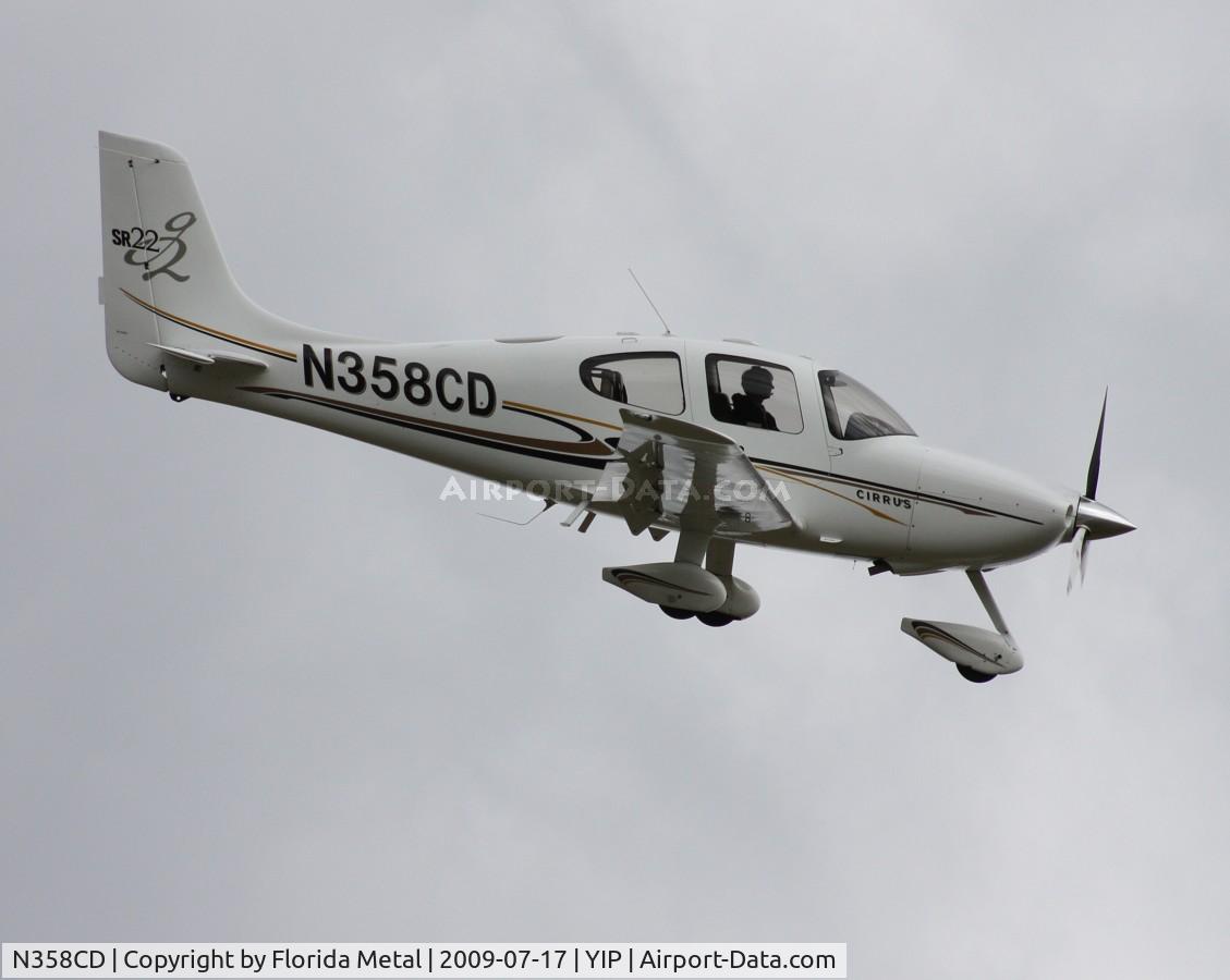 N358CD, 2004 Cirrus SR22 G2 C/N 0967, Cirrus SR22