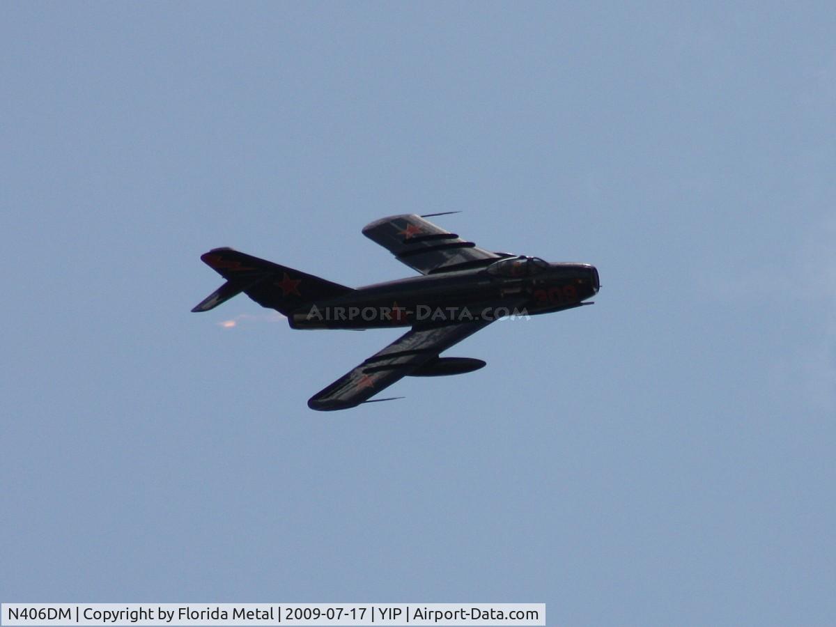 N406DM, 1957 Mikoyan-Gurevich MiG-17T C/N 0613, Mig 17