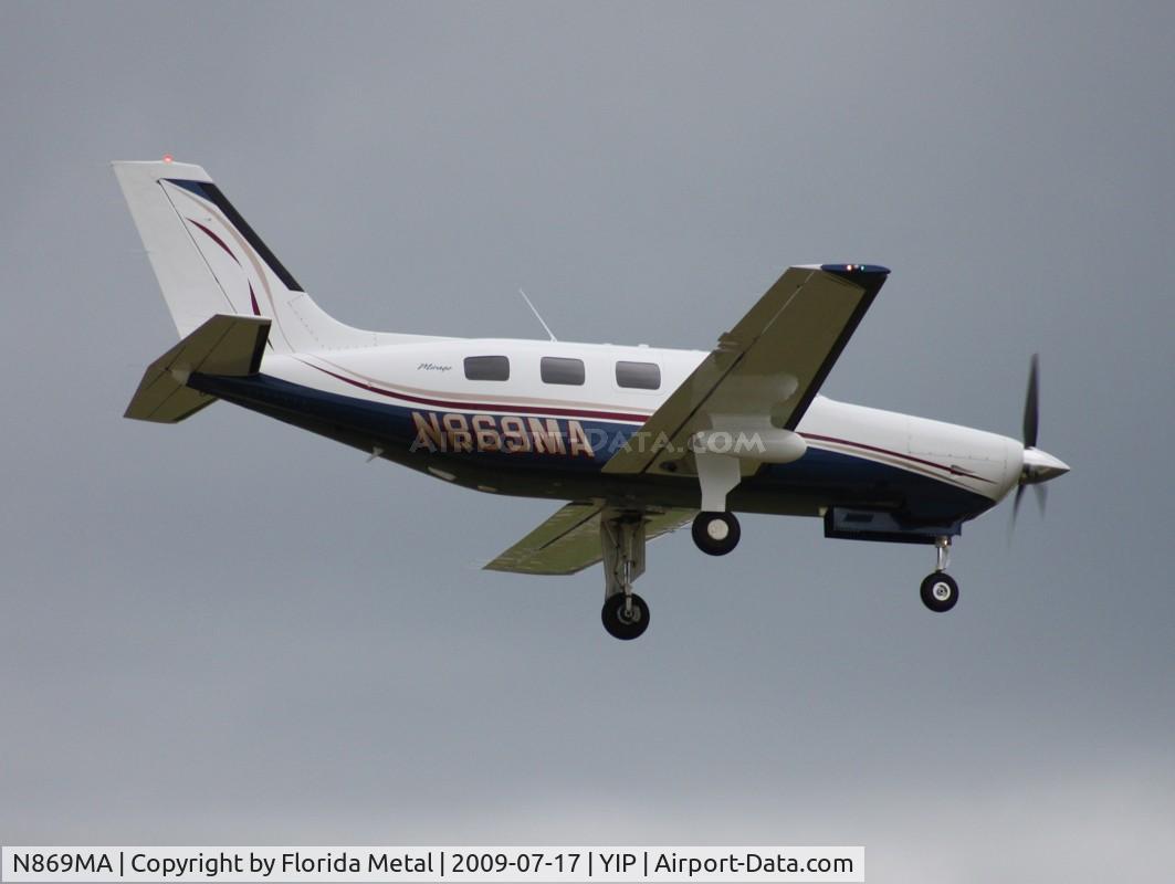 N869MA, 2005 Piper PA-46-350P Malibu Mirage C/N 4636369, Piper PA-46-350P