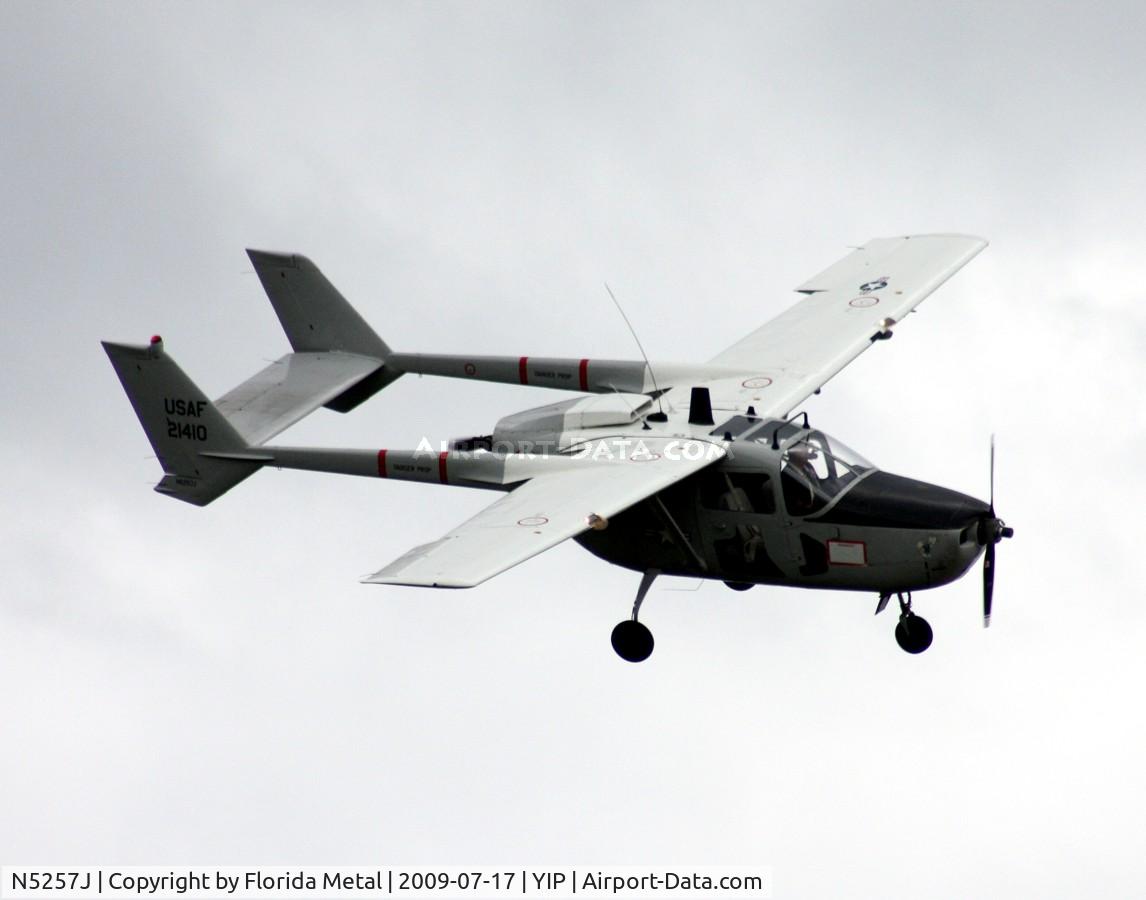 N5257J, 1967 Cessna M337B (O-2A) Super Skymaster C/N 337M-0116 (67-21410), Cessna O-2