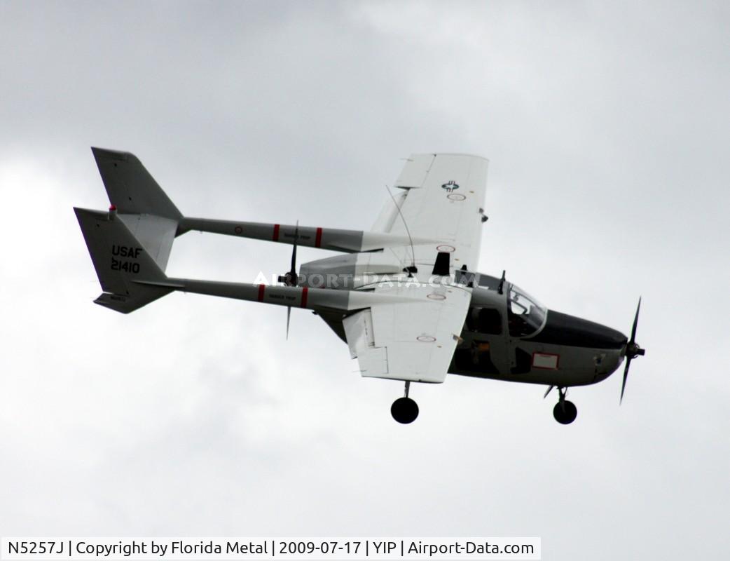 N5257J, 1967 Cessna M337B (O-2A) Super Skymaster C/N 337M-0116 (67-21410), Cessna O-2