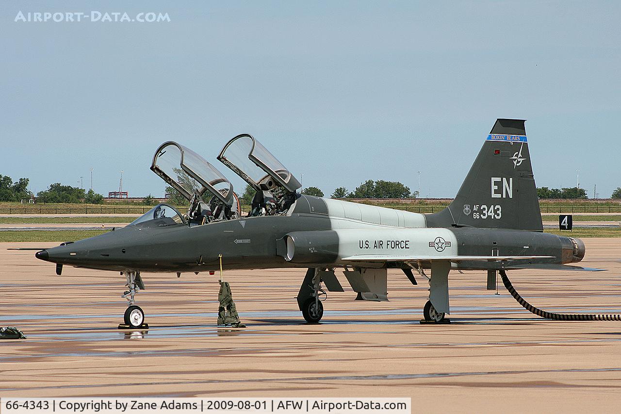 66-4343, 1966 Northrop T-38C Talon C/N N.5920, At Alliance Fort Worth