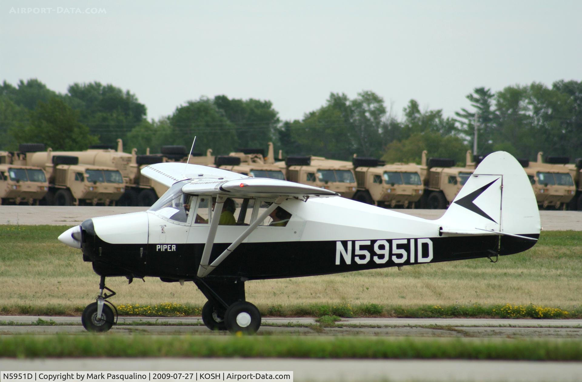 N5951D, 1956 Piper PA-22-150 C/N 22-4615, Piper PA-22-150