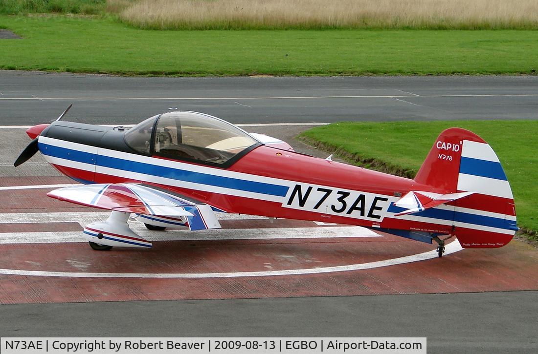 N73AE, 1998 Mudry CAP-10B C/N 278, Avions Mudry CAP 10B