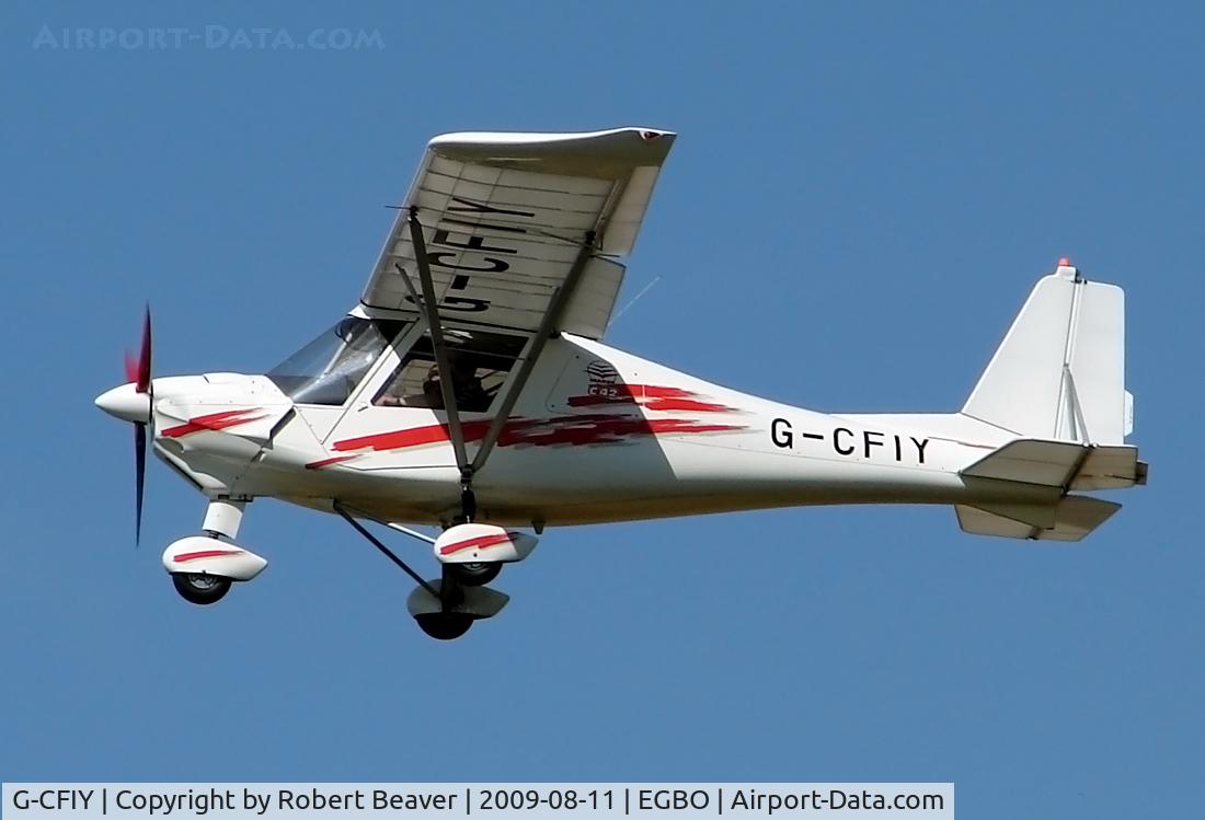 G-CFIY, 2008 Comco Ikarus C42 FB100 C/N 0804-6954, Ikarus C42 FB100