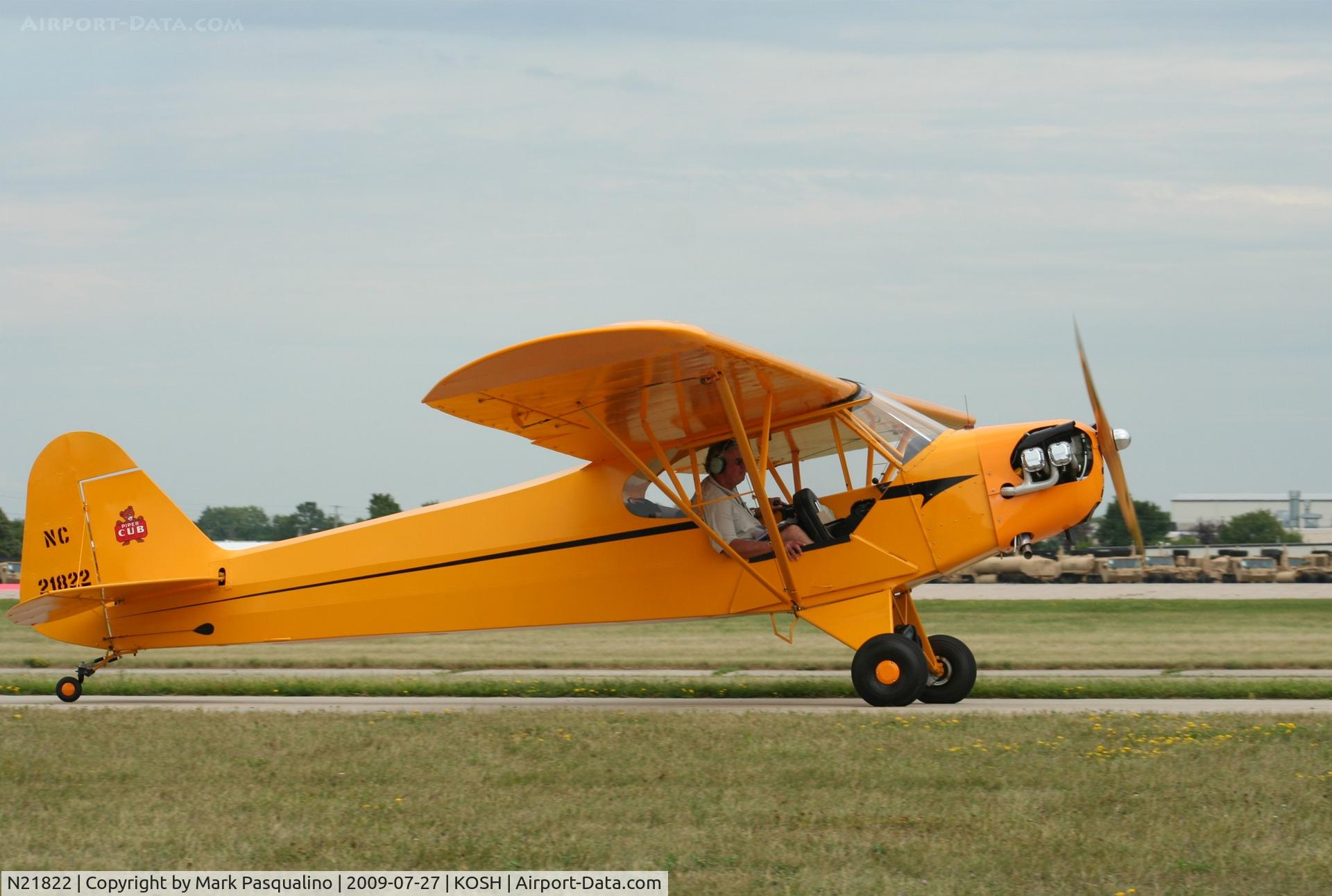 N21822, 1938 Piper J3C-65 Cub Cub C/N 2604, Piper J3C-65