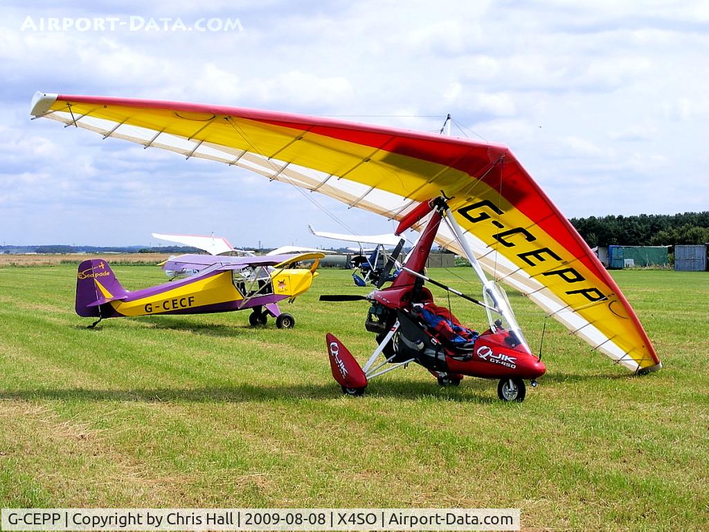 G-CEPP, 2007 P&M Aviation Quik GT450 C/N 8266, Ince Blundell flyin