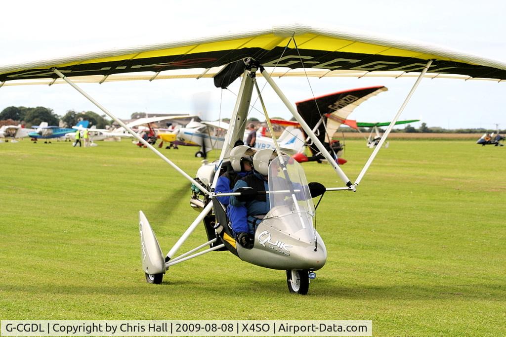 G-CGDL, 2009 Pegasus Quik 912S C/N 8470, Pegasus Quik 912S at the Ince Blundell flyin