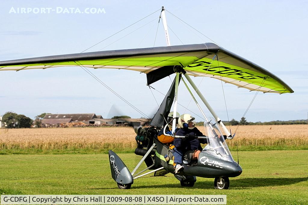 G-CDFG, 2004 Mainair Pegasus Quik C/N 8082, Ince Blundell flyin