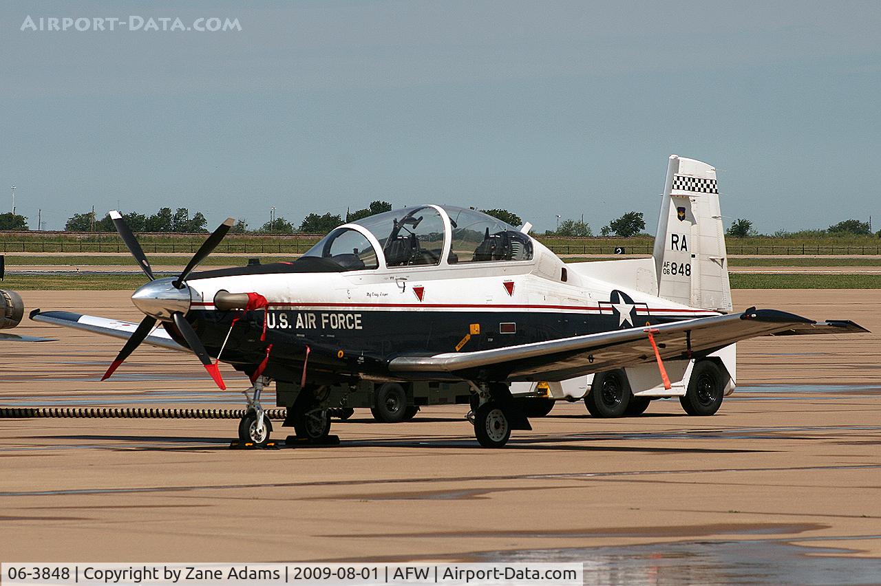 06-3848, 2006 Raytheon T-6A Texan II C/N PT-403, At Alliance Fort Worth