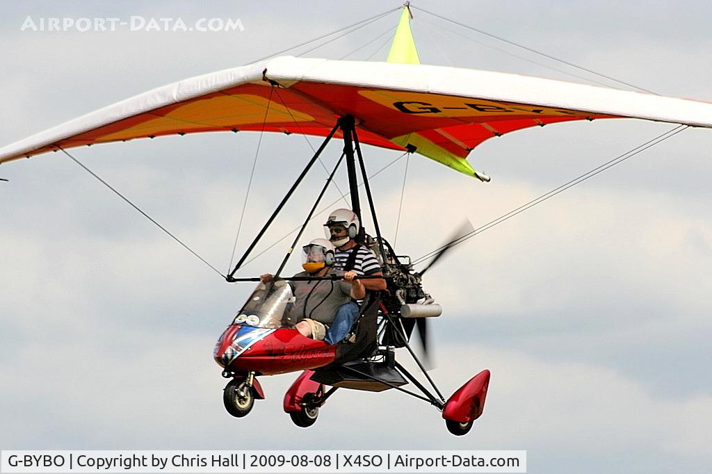 G-BYBO, 1998 Medway Eclipser C/N 155/134, Ince Blundell Micro light flyin
