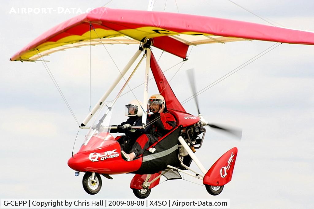 G-CEPP, 2007 P&M Aviation Quik GT450 C/N 8266, Ince Blundell Micro light flyin