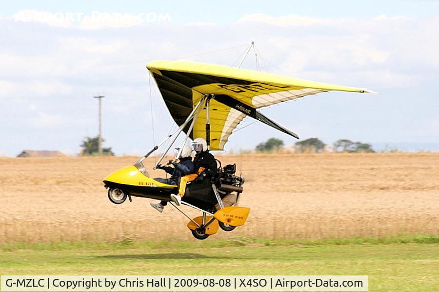 G-MZLC, 1998 Mainair Blade 912 C/N 1146-0298-7-W949, Ince Blundell Micro light flyin