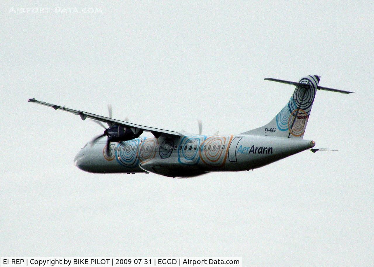 EI-REP, 2008 ATR 72-212A C/N 797, CLIMBING OUT