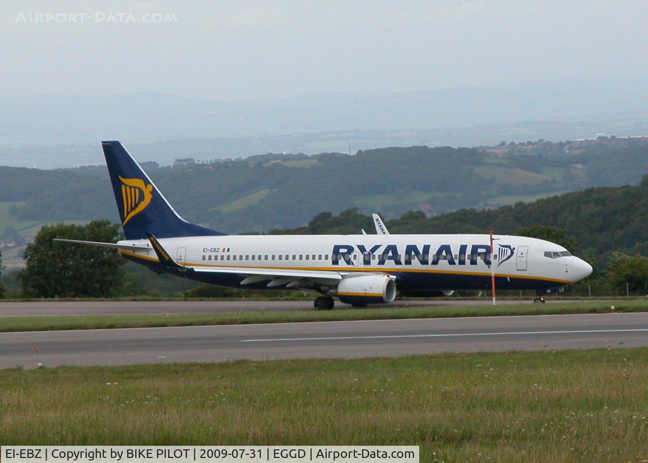 EI-EBZ, 2009 Boeing 737-8AS C/N 35008, BRAVO ZULU HEADING TOWARDS THE TERMINAL