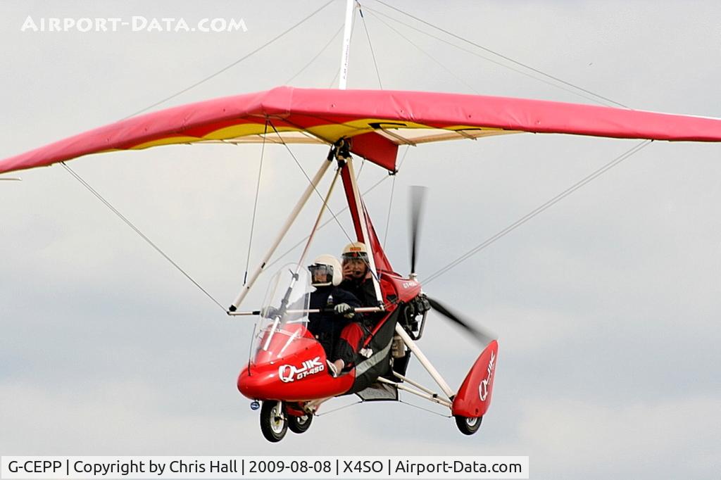 G-CEPP, 2007 P&M Aviation Quik GT450 C/N 8266, Ince Blundell Micro light flyin