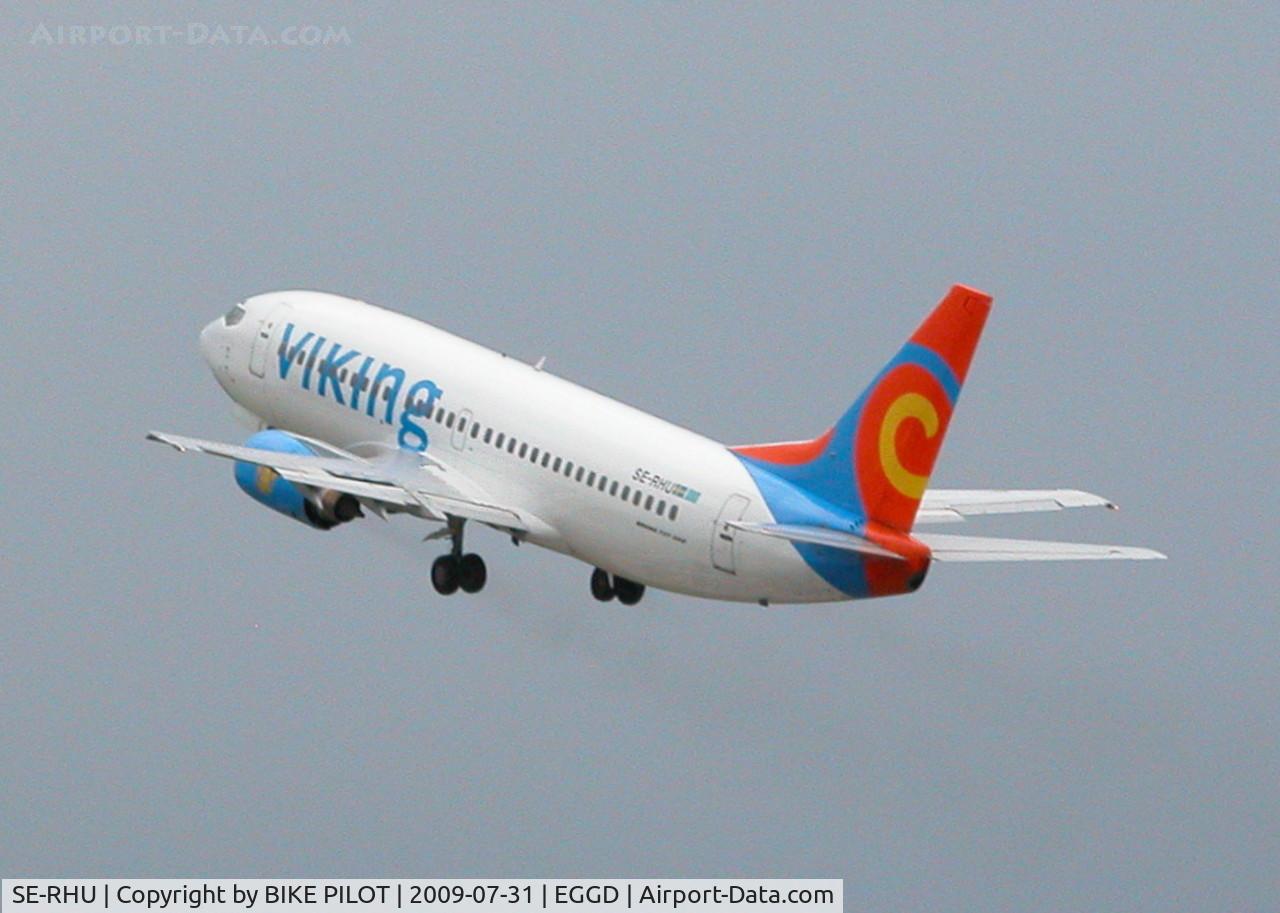 SE-RHU, 1997 Boeing 737-36N C/N 28560, VIKING AIR DEPARTING