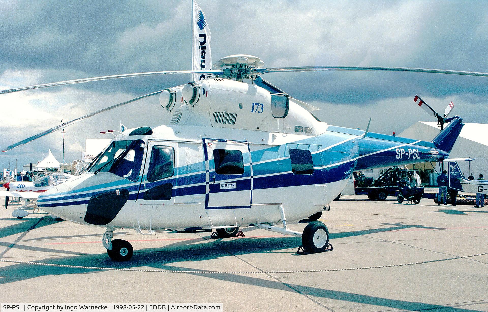 SP-PSL, 1997 PZL-Swidnik W-3A2 Sokol C/N 370508, PZL-Swidnik W-3A2 Sokol at the ILA 1998, Berlin