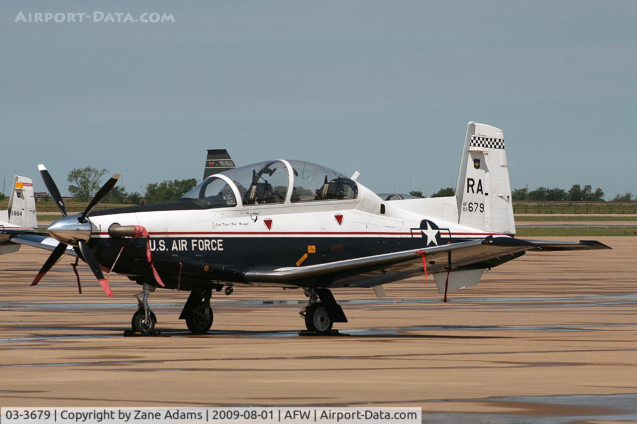 03-3679, 2003 Raytheon T-6A Texan II C/N PT-225, At Alliance Fort Worth