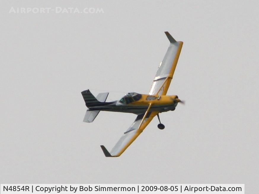 N4854R, 1975 Cessna A188B C/N 18802373T, In action south of La Rue, Ohio