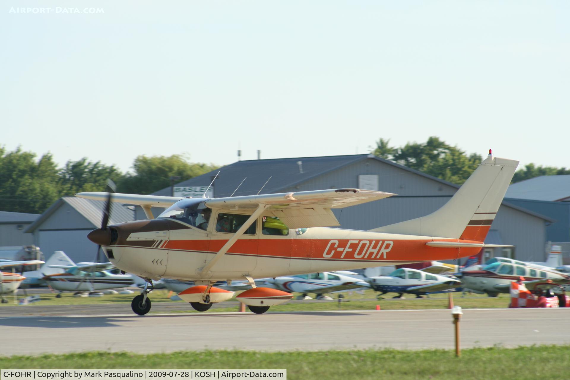 C-FOHR, 1962 Cessna 182E Skylane C/N 18254066, Cessna 182E