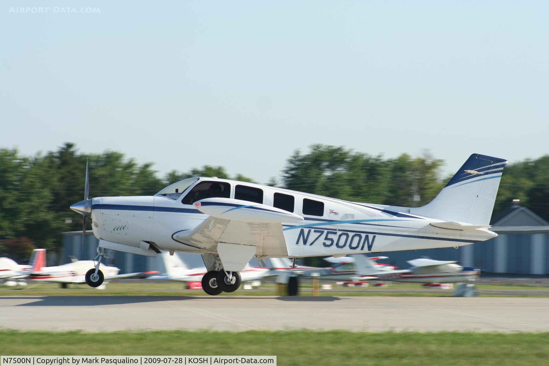 N7500N, 1968 Beech 36 Bonanza C/N E-41, Beech 36