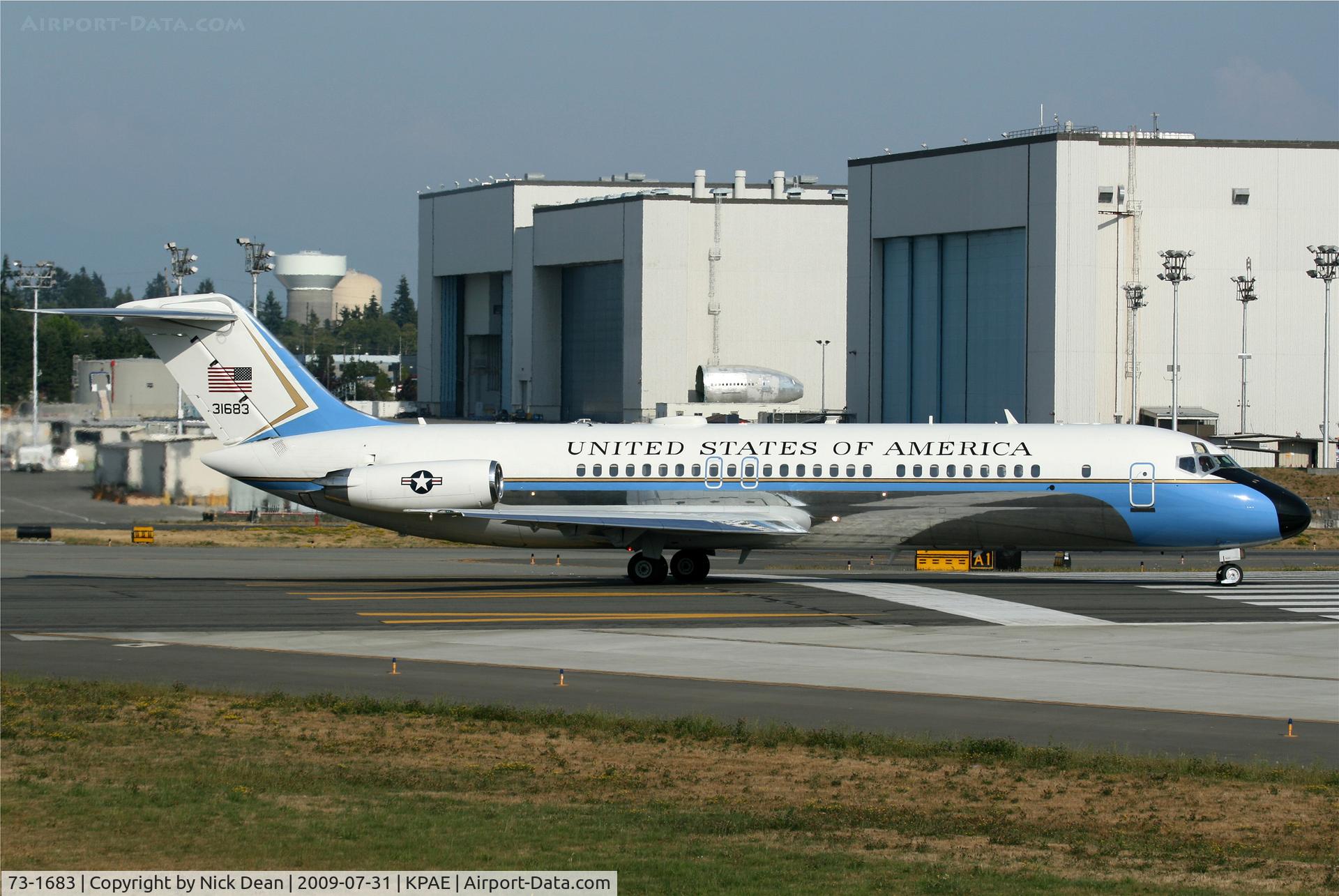 73-1683, 1975 McDonnell Douglas VC-9C (DC-9-32) C/N 47671, KPAE (