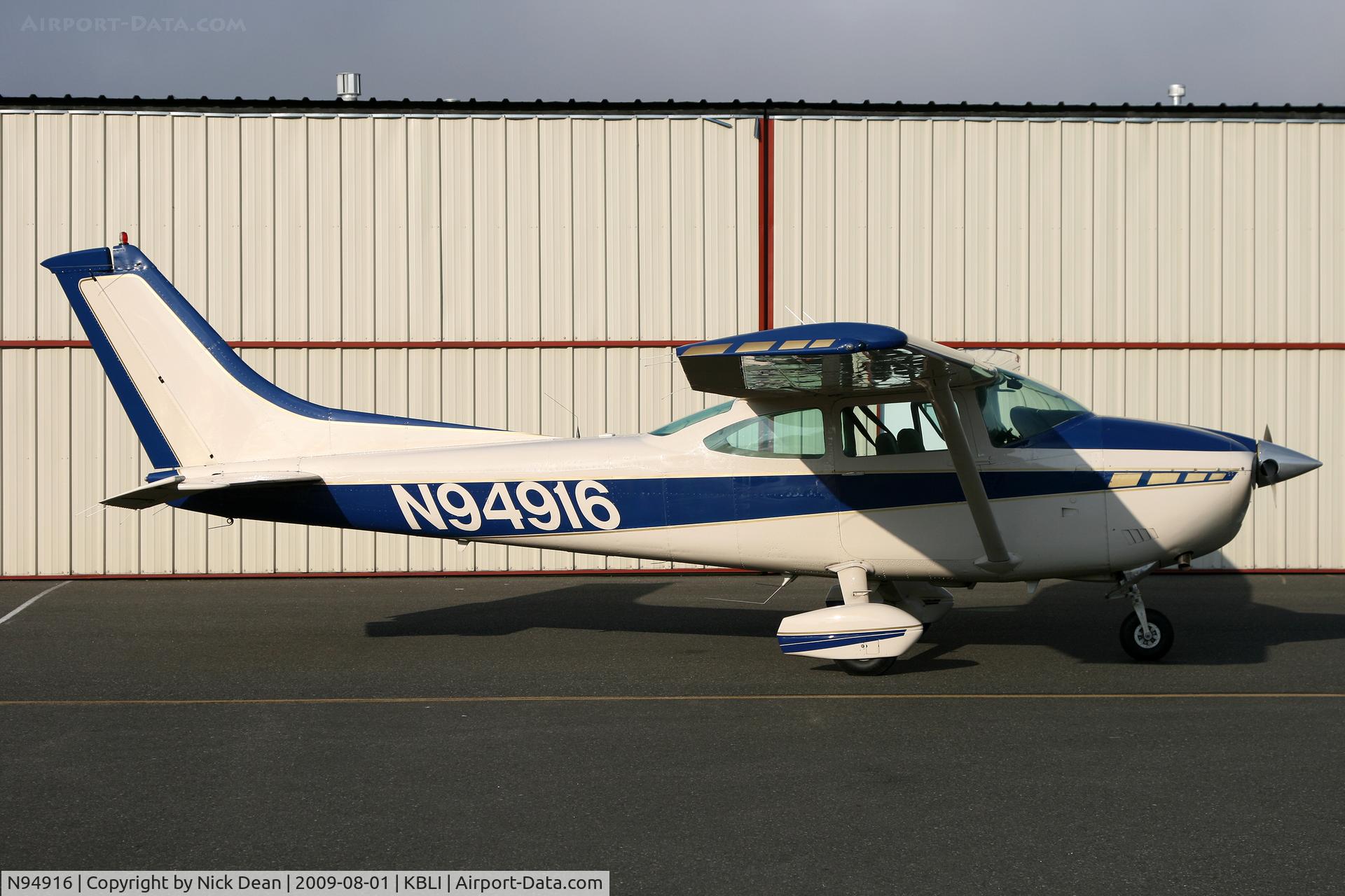 N94916, 1978 Cessna 182Q Skylane C/N 18266534, KBLI