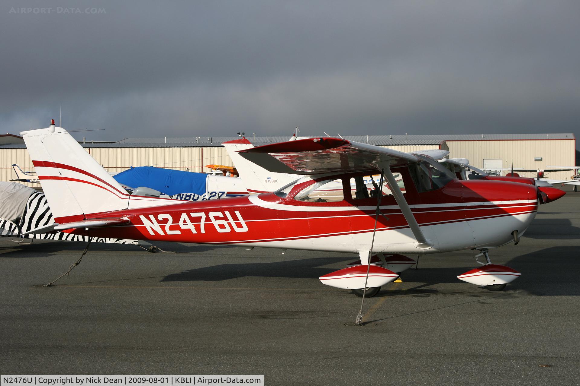 N2476U, 1963 Cessna 172D C/N 17250076, KBLI