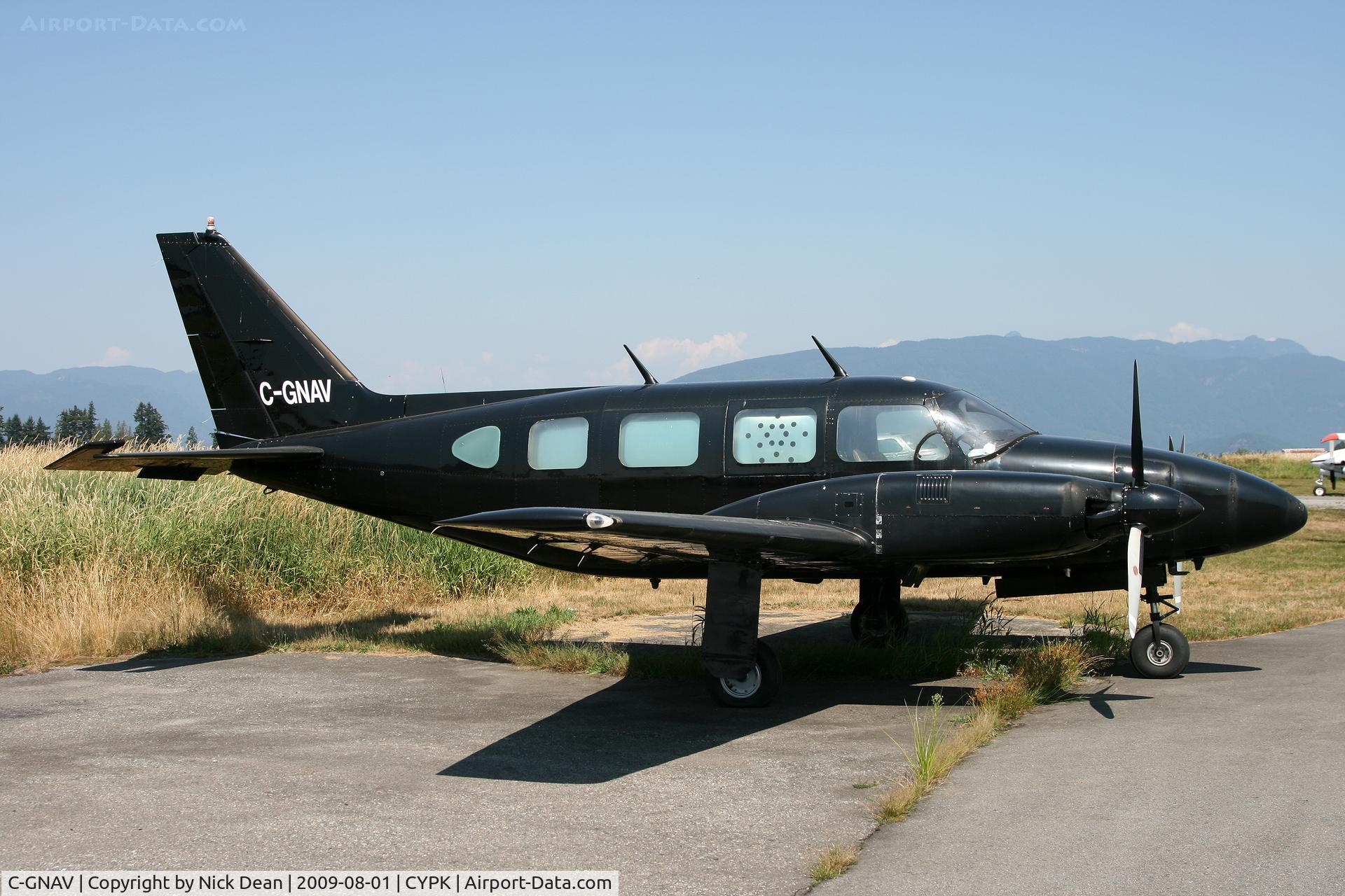C-GNAV, 1969 Piper PA-31-310 Navajo Navajo C/N 31-472, CYPK