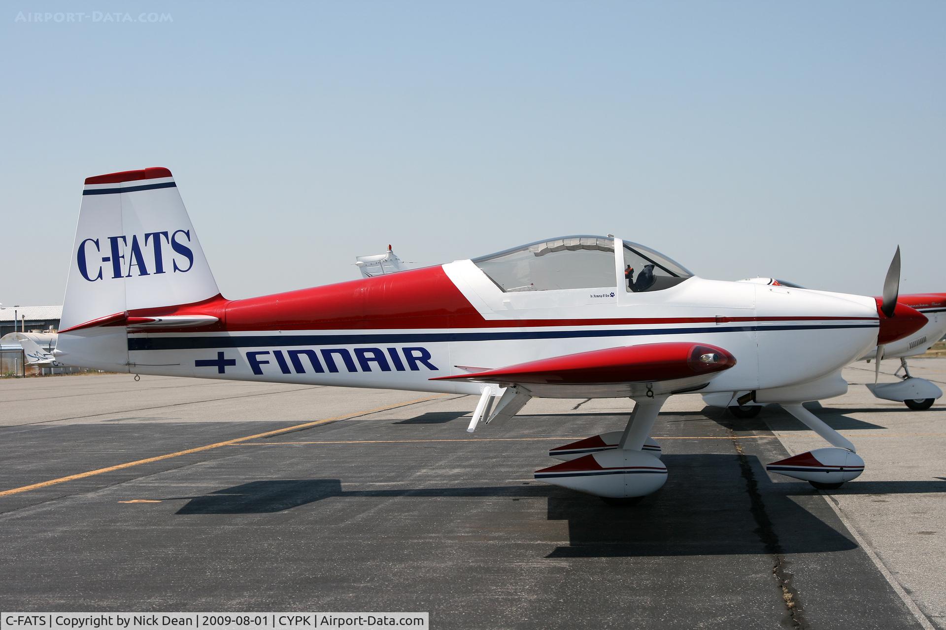 C-FATS, 2005 Vans RV-7A C/N 70258, CYPK