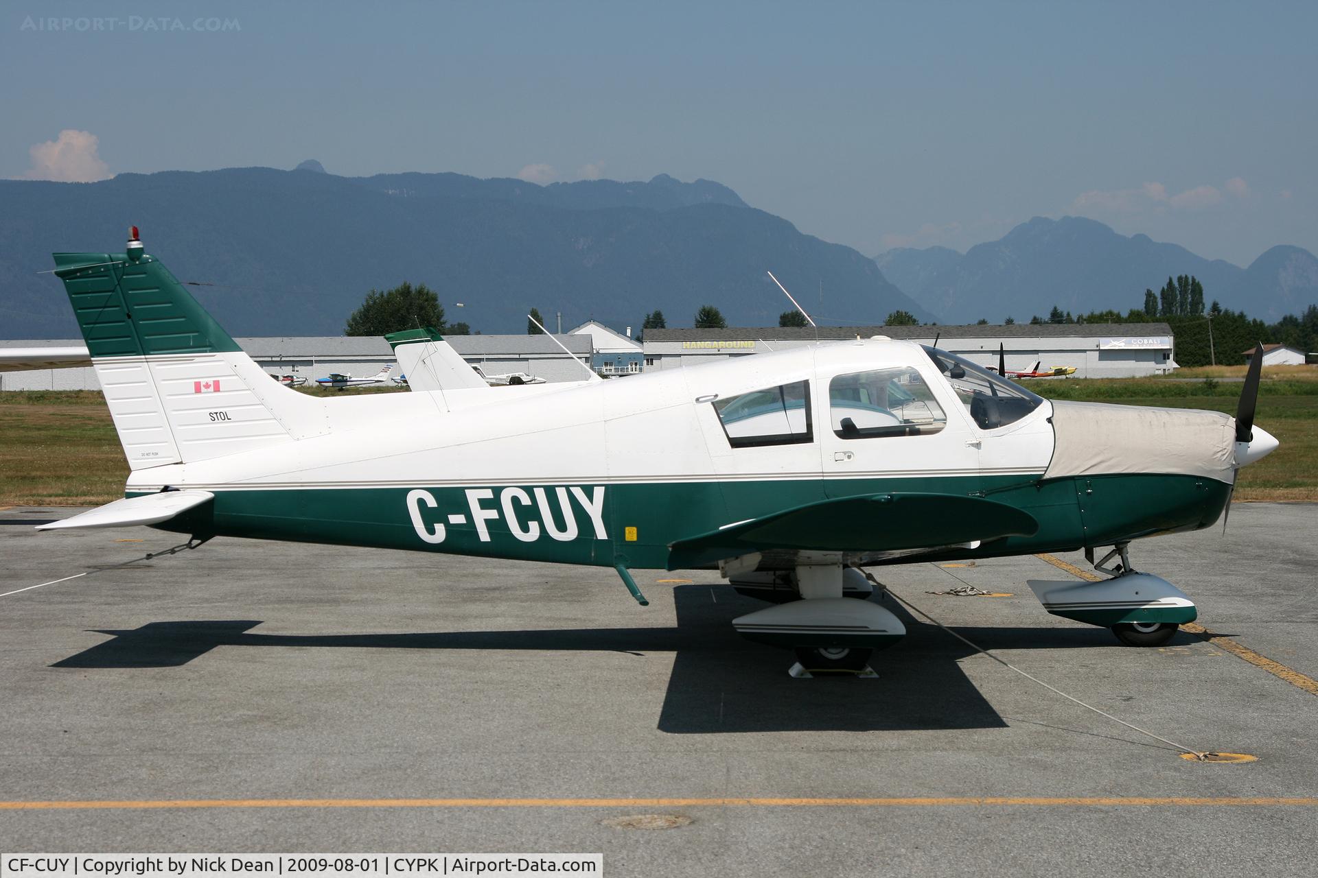 CF-CUY, 1972 Piper PA-28-140 C/N 28-7225335, CYPK