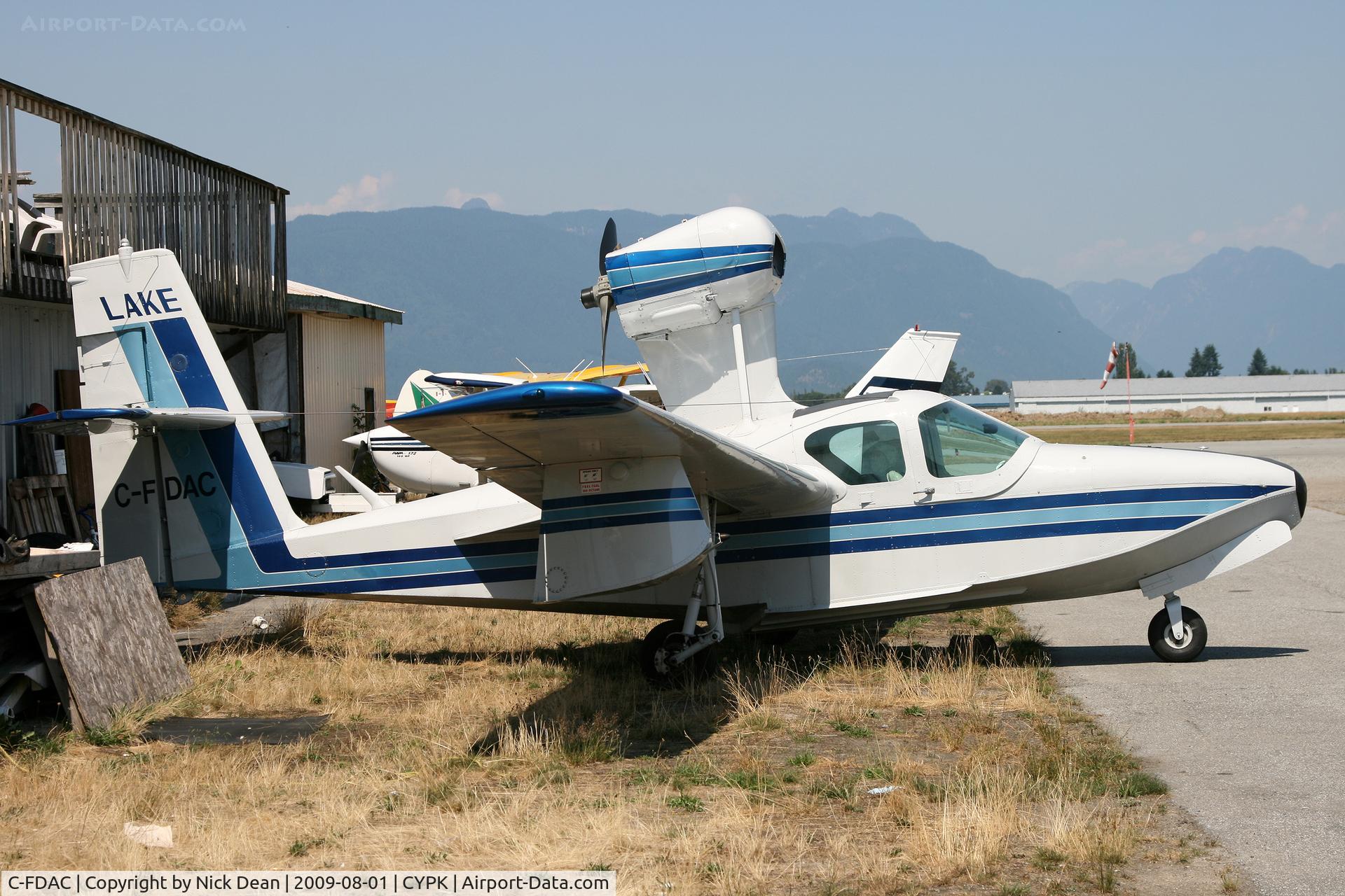 C-FDAC, 1975 Lake LA-4-200 Buccaneer C/N 687, CYPK