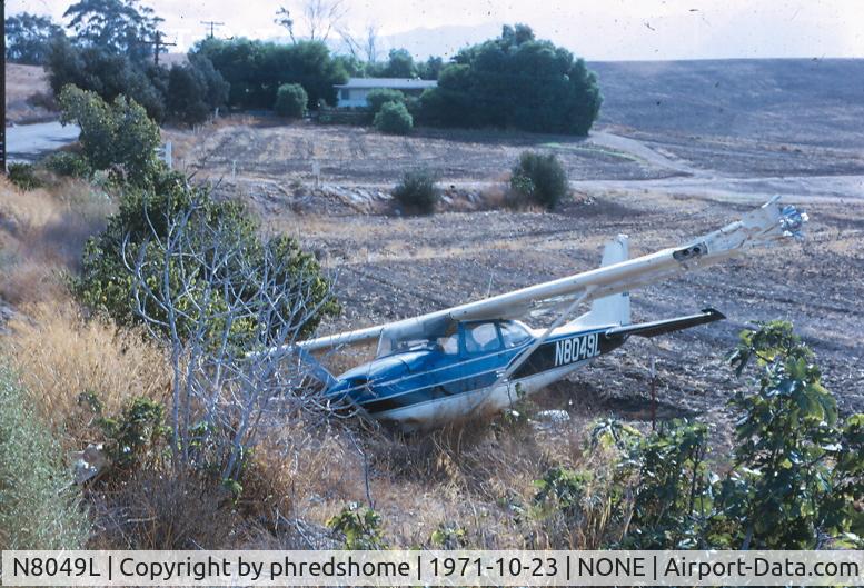 N8049L, 1967 Cessna 172H C/N 172-56249, Never ever push your gas reserve
