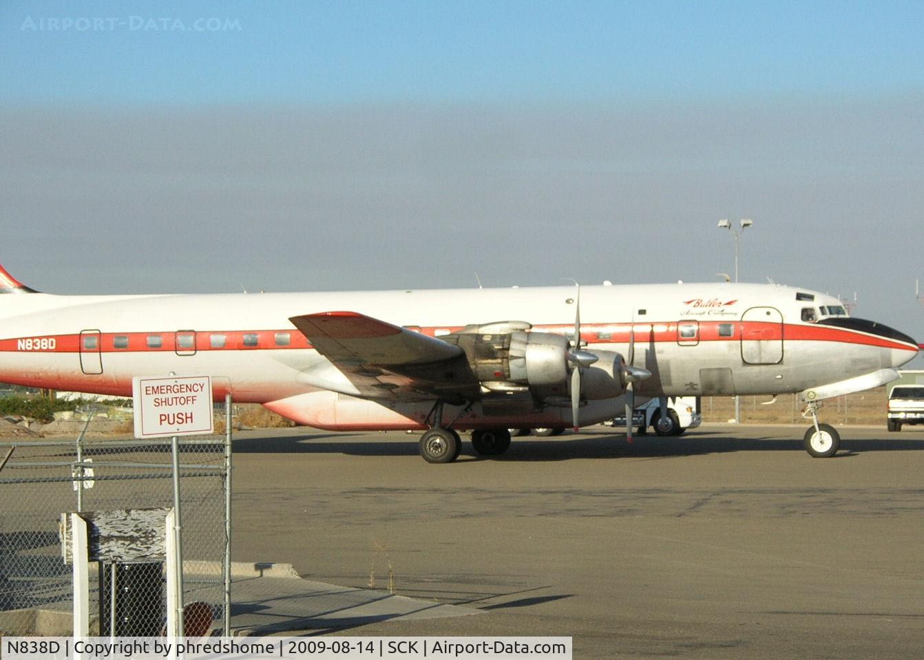 N838D, 1958 Douglas DC-7B C/N 45347, Working the Altamont, Ca fire