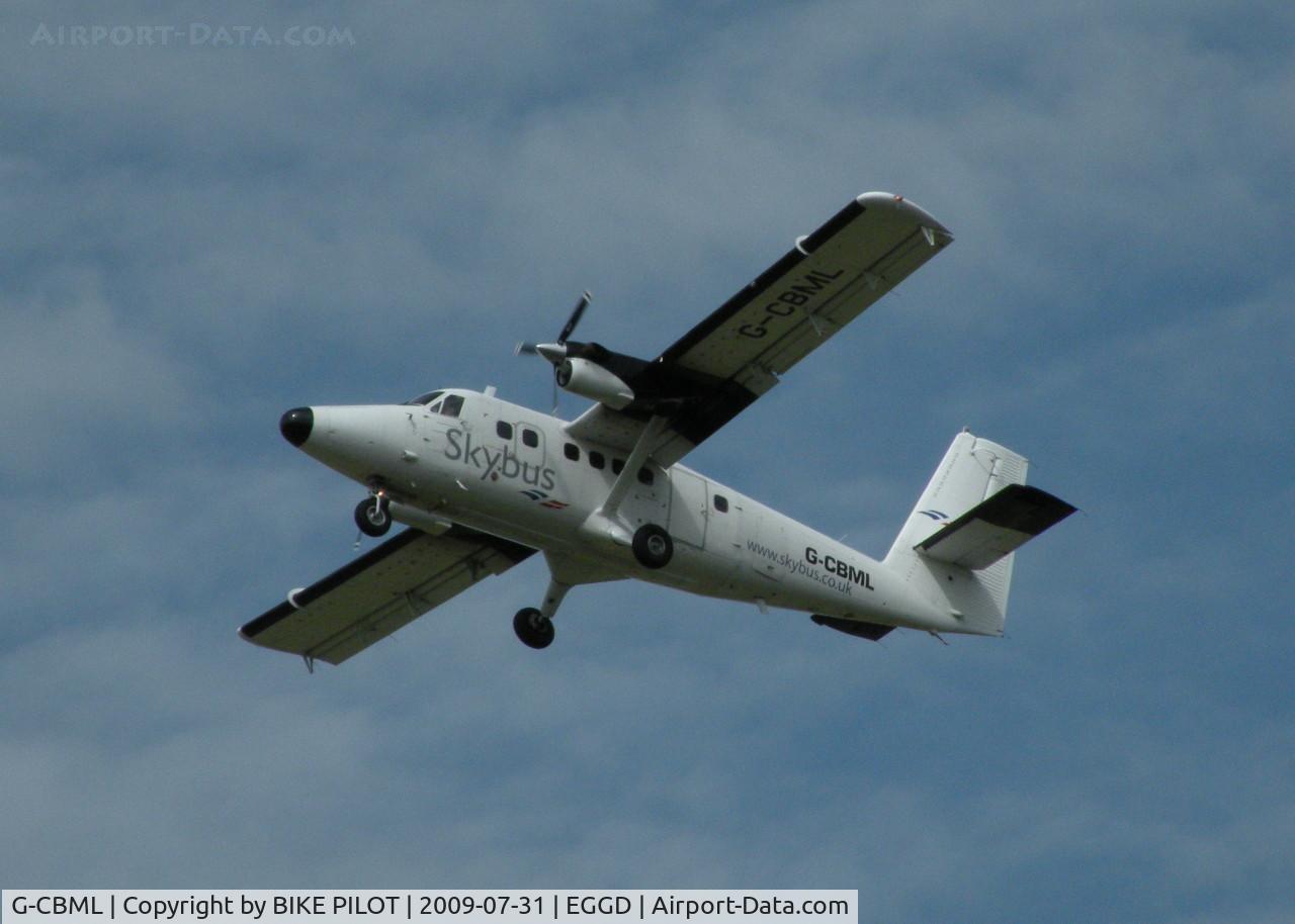 G-CBML, 1980 De Havilland Canada DHC-6-310 Twin Otter C/N 695, ISLES OF SCILLY SKYBUS