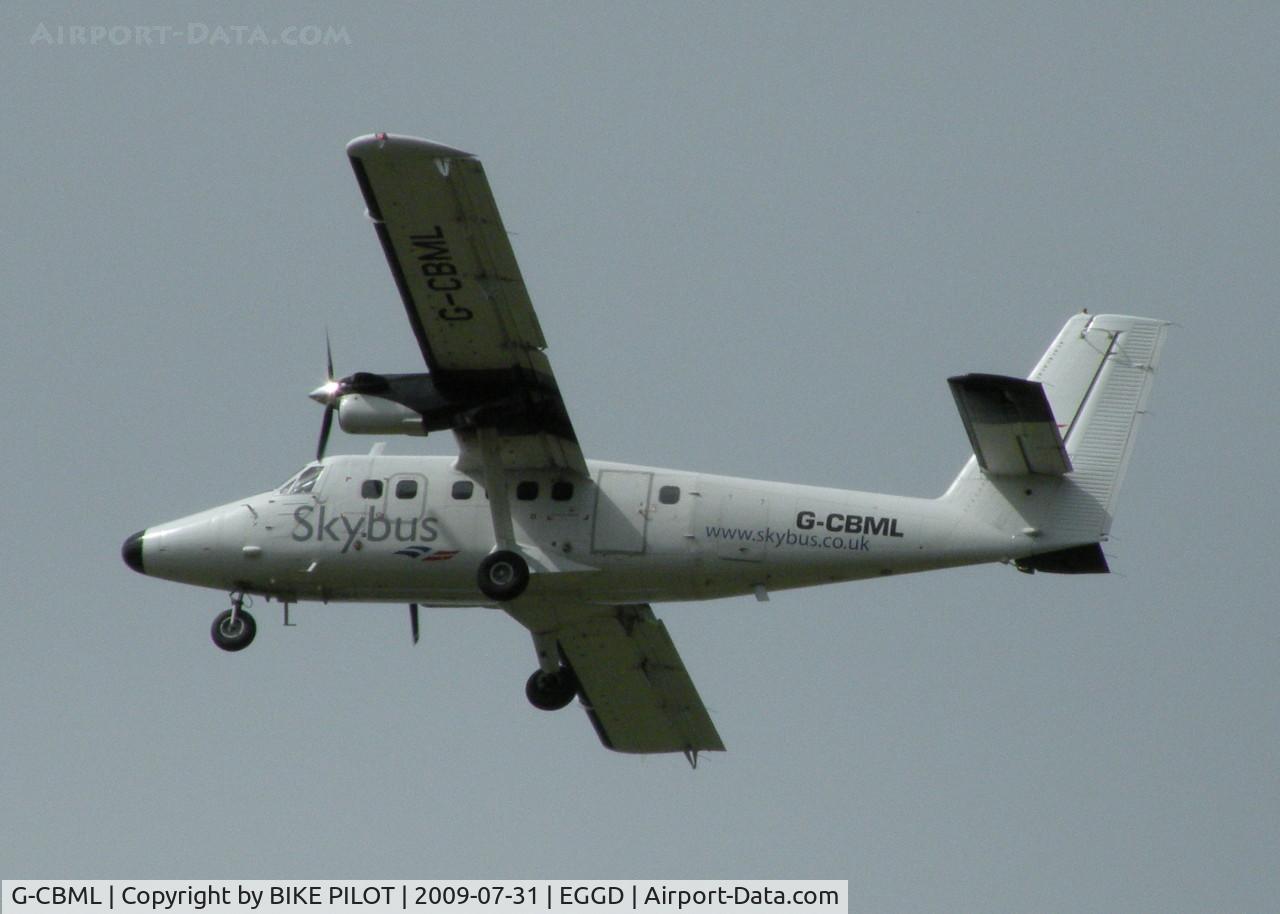 G-CBML, 1980 De Havilland Canada DHC-6-310 Twin Otter C/N 695, ISLES OF SCILLY SKYBUS