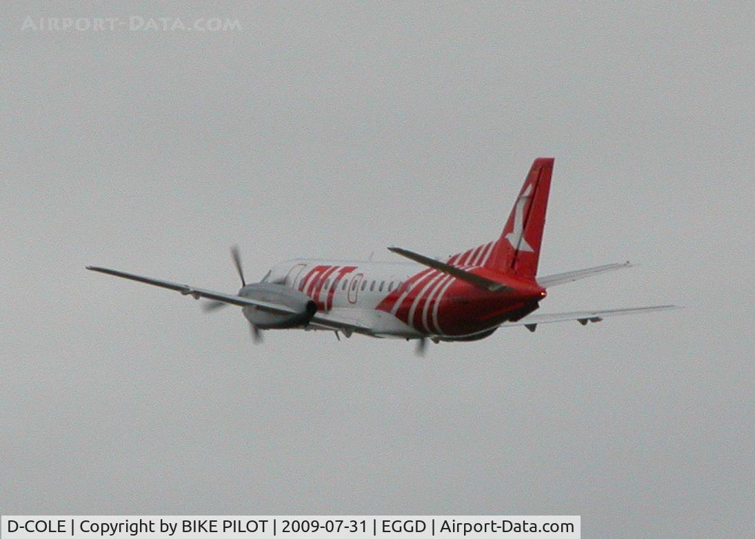 D-COLE, 1989 Saab 340A C/N 340A-144, CLIMBING AWAY