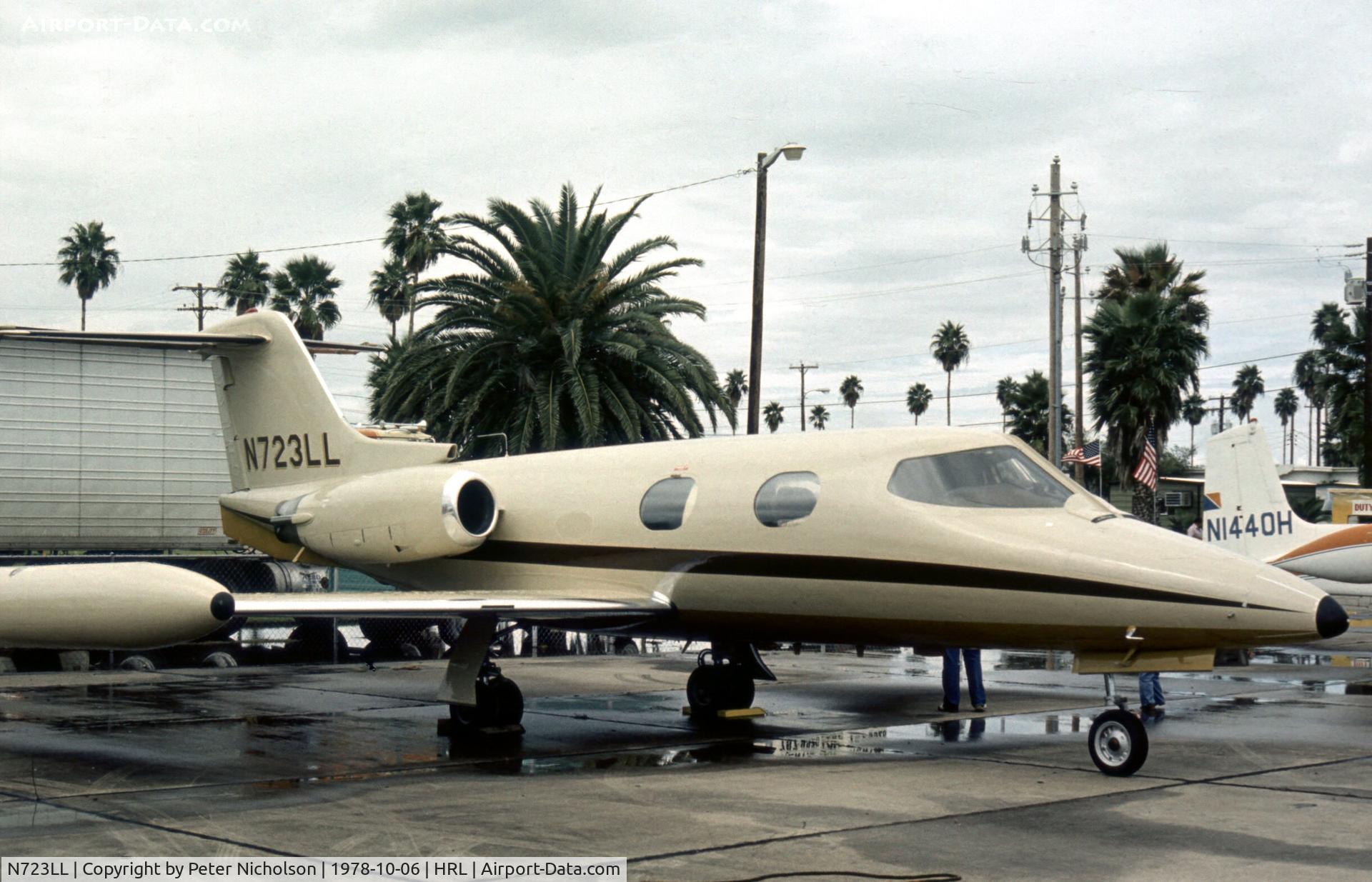 N723LL, 1970 Learjet 24 C/N 216, A visitor to the Confederate Air Force's 1978 Airshow at Harlingen.