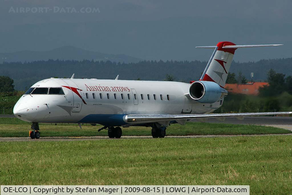 OE-LCO, 2000 Canadair CRJ-200LR (CL-600-2B19) C/N 7371, arriving from Skiathos