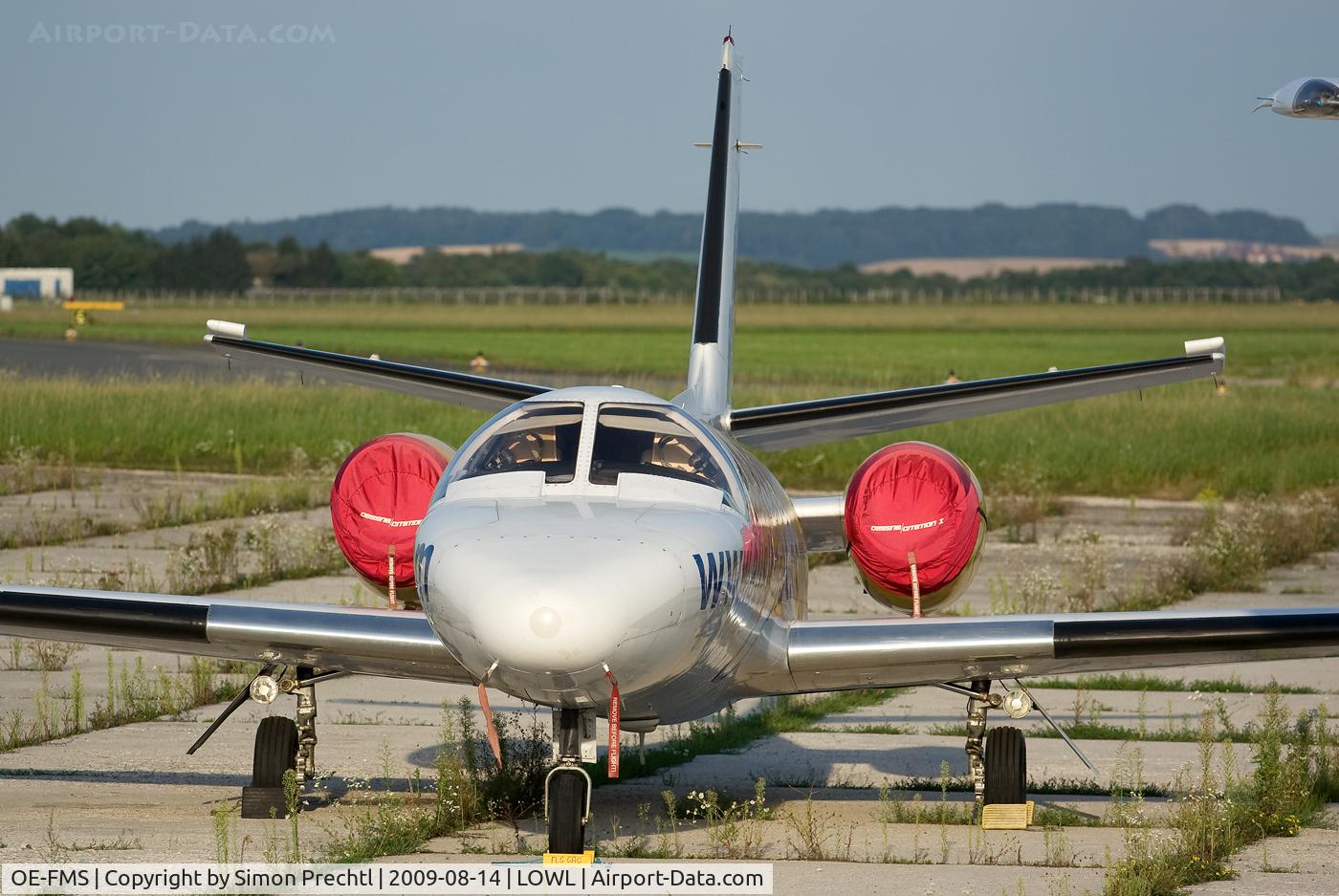OE-FMS, 1979 Cessna 501 Citation I/SP C/N 501-0239, OE-FMS @ Linz Airport