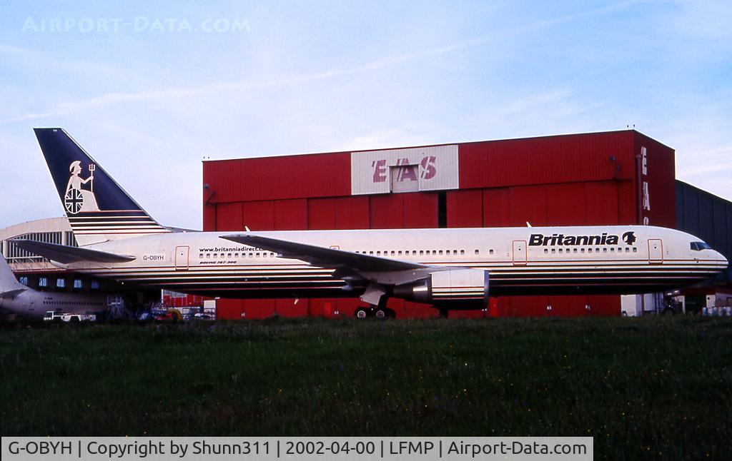 G-OBYH, 1999 Boeing 767-304/ER C/N 28883, Parked at the EAS Facility...