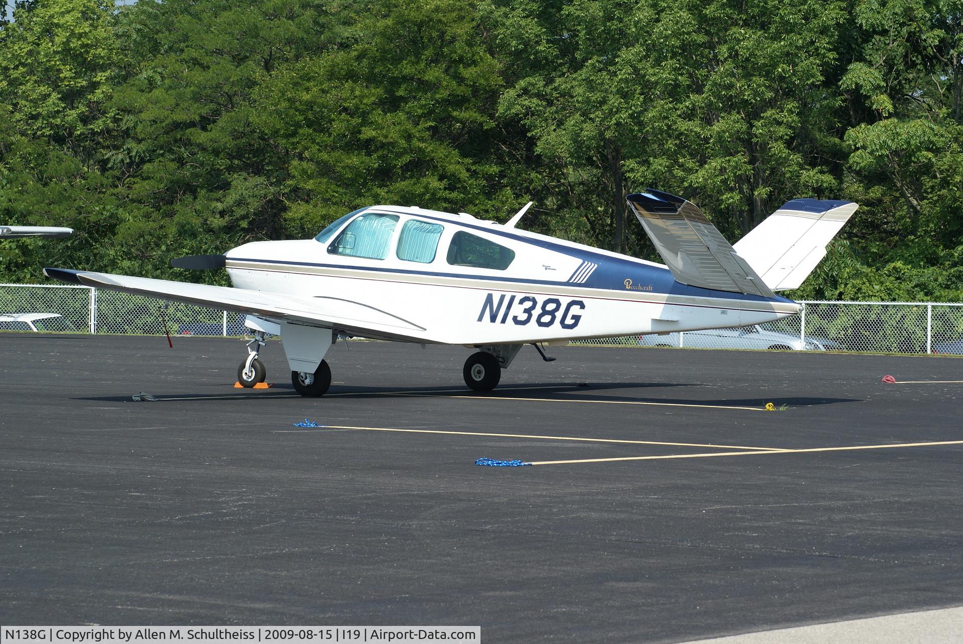 N138G, 1964 Beech S35 Bonanza C/N D-7564, 1964 Beech S35