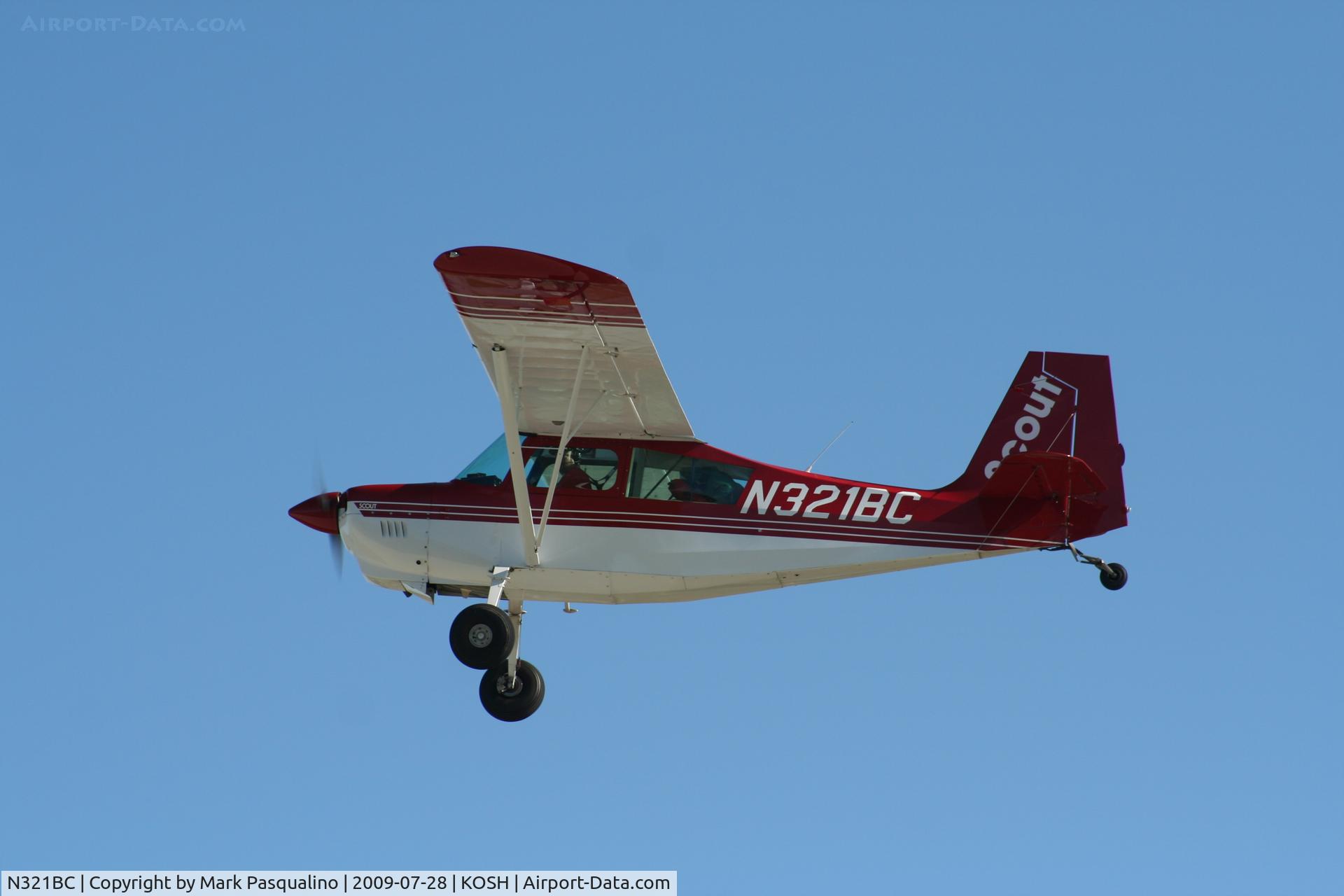N321BC, 1994 American Champion 8GCBC Scout C/N 370-95, American Champion 8GCBC