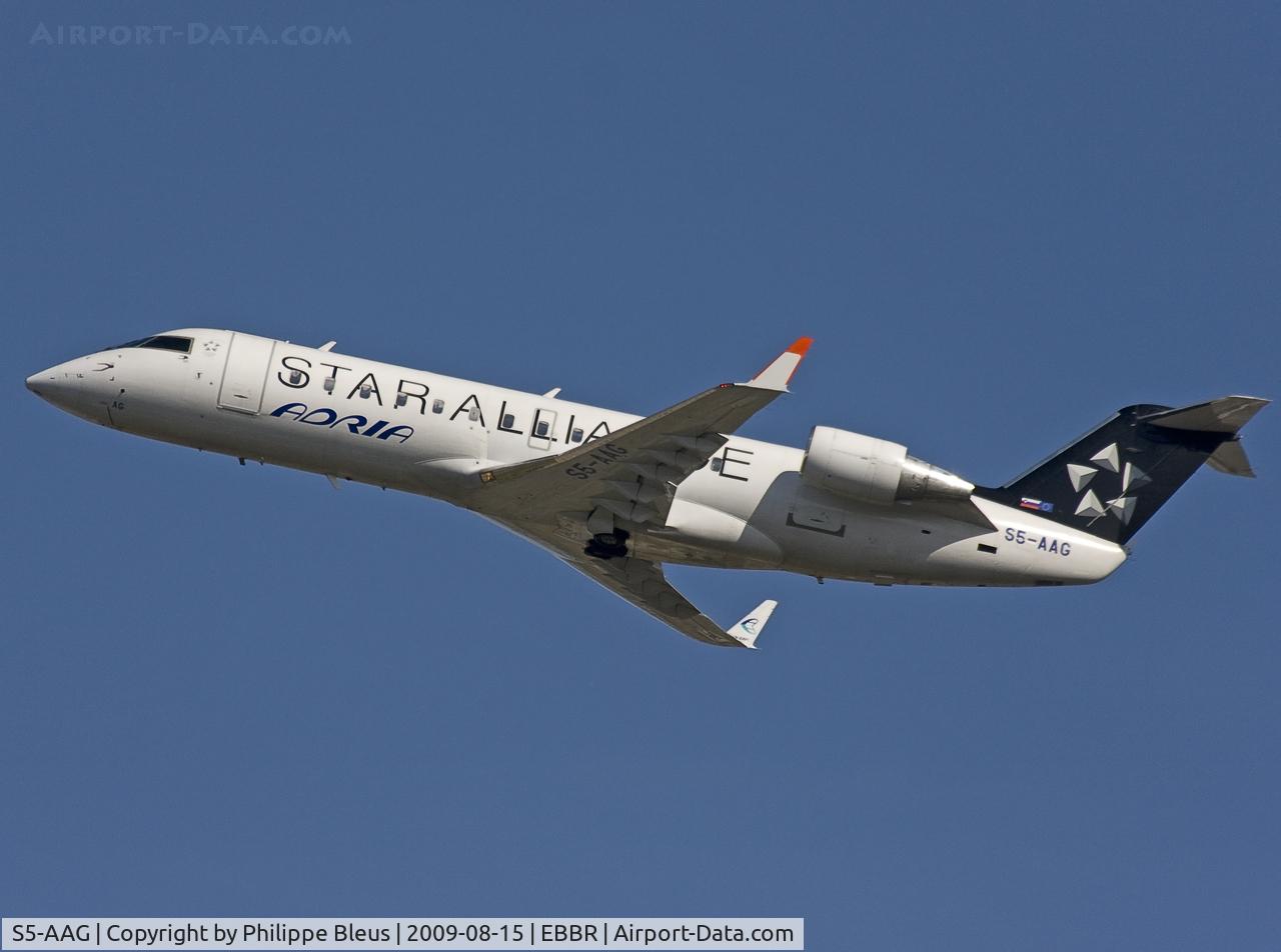S5-AAG, 2000 Canadair CRJ-200LR (CL-600-2B19) C/N 7384, Regional jet with 